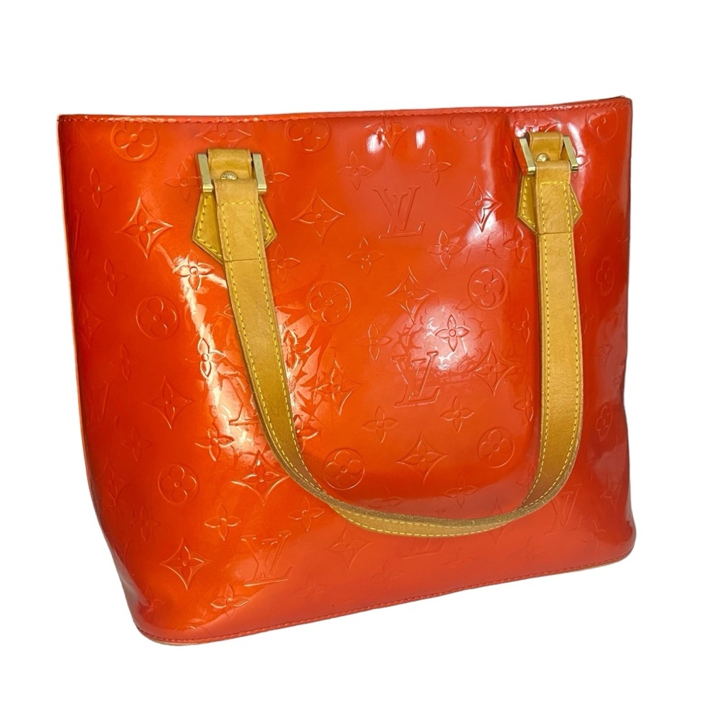 Louis Vuitton Monogram Orange Sunset Vernis Reade PM GUC